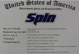 Spin® is now a trademark!
